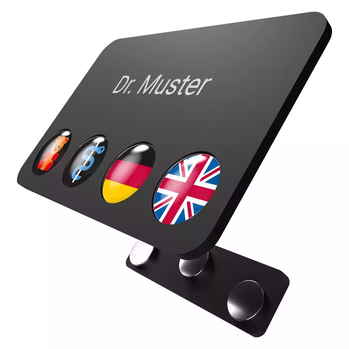  Magnetisch naamplaatje "DocTag"