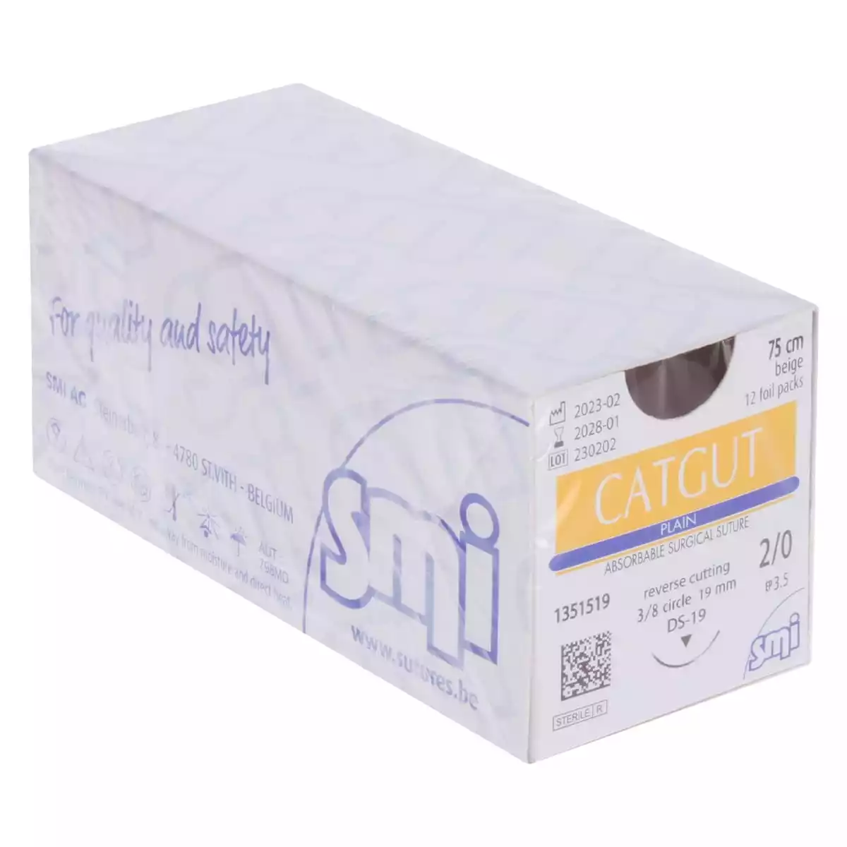 Catgut Plain hechtmateriaal voor diergeneeskundige chirurgie Catgut Plain hechtmateriaal voor diergeneeskundige chirurgie