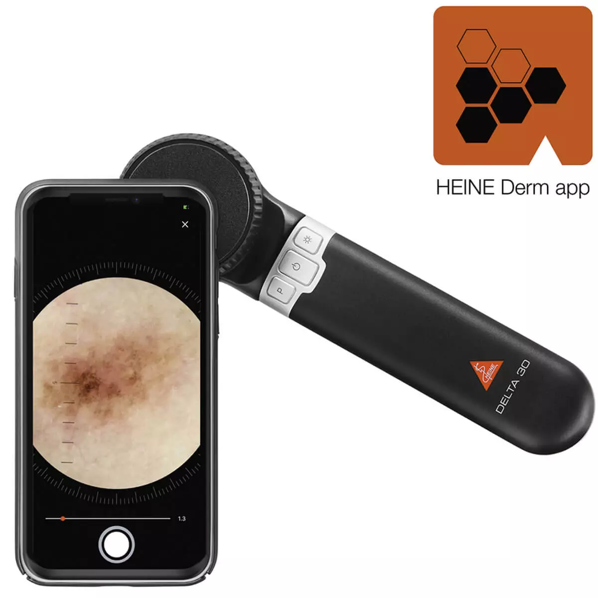  HEINE adapterhoesje voor smartphones voor DELTA 30 en DELTAone