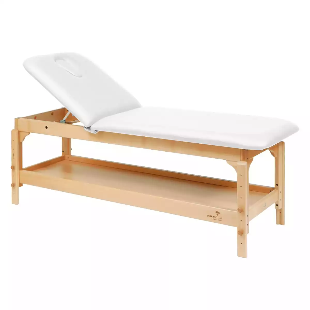  Tweedelige behandelbank met plank