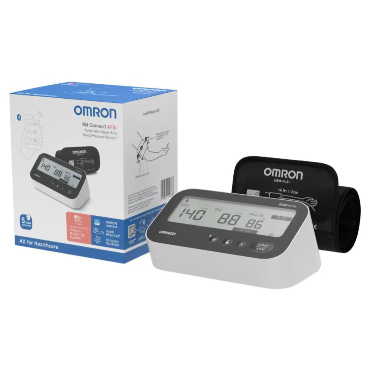 M4 Connect AFib bloeddrukmeter M4 Connect AFib bloeddrukmeter