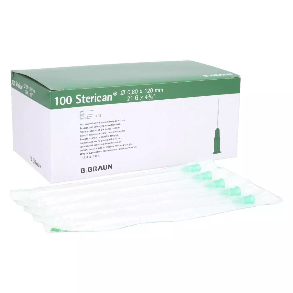  Sterican canules voor neurale therapie
