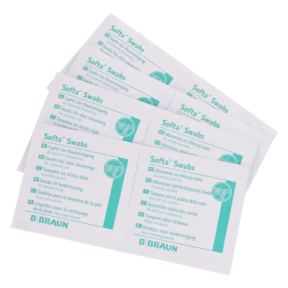  Softa Swabs Alcoholstaafjes