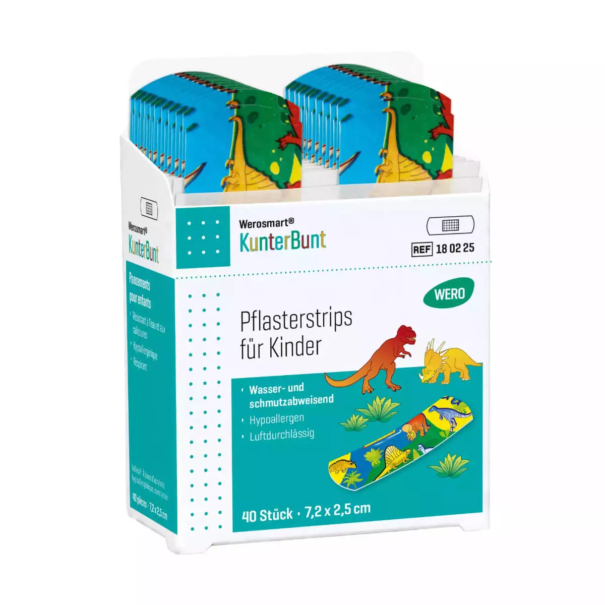  Werosmart KunterBunt pleisterdoosjes voor dispensers