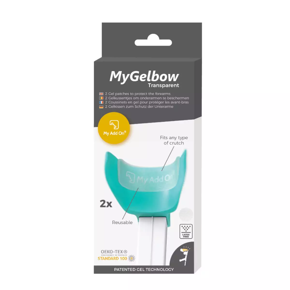  MyGelbow Gel Krukkussen