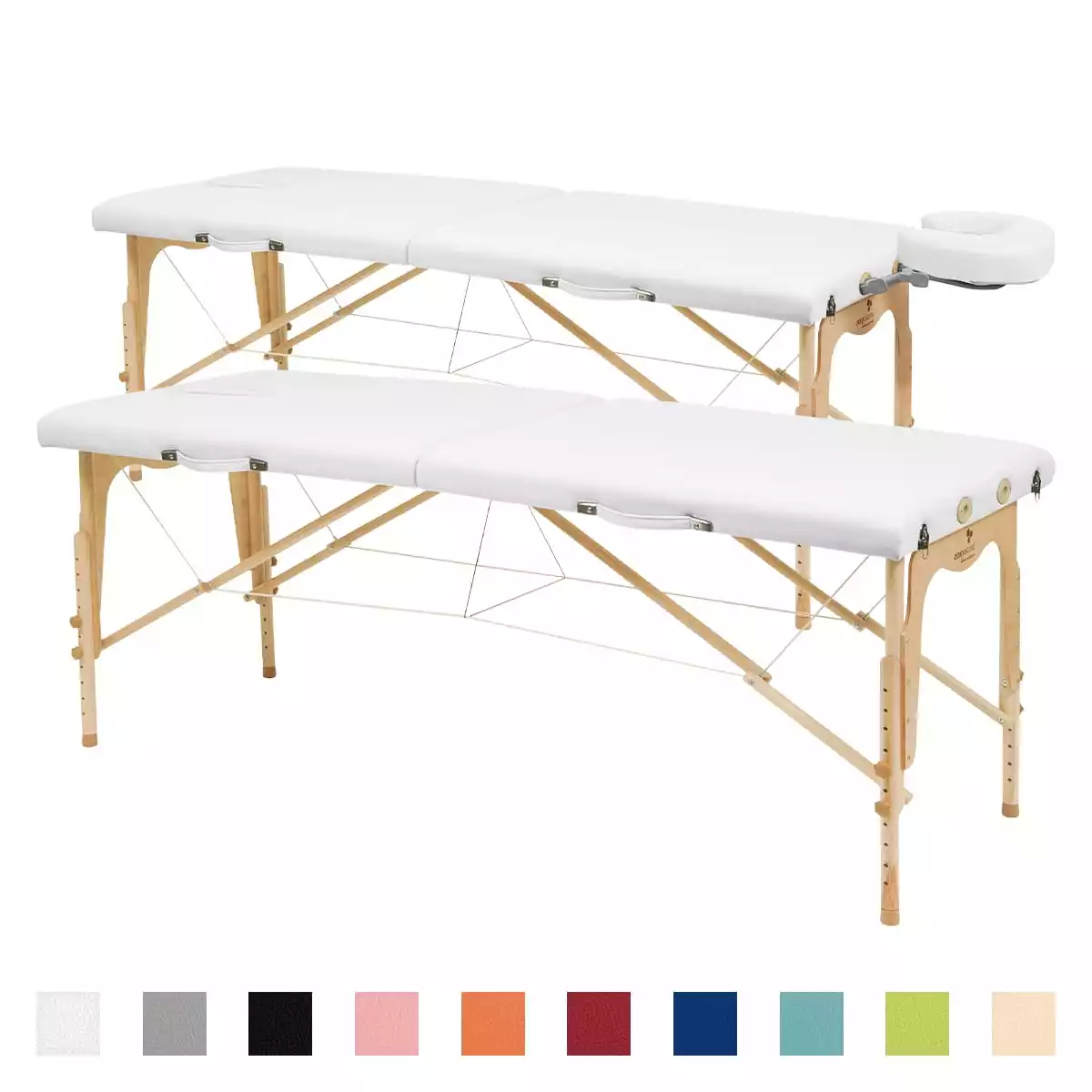  In hoogte verstelbare koffer massagebank