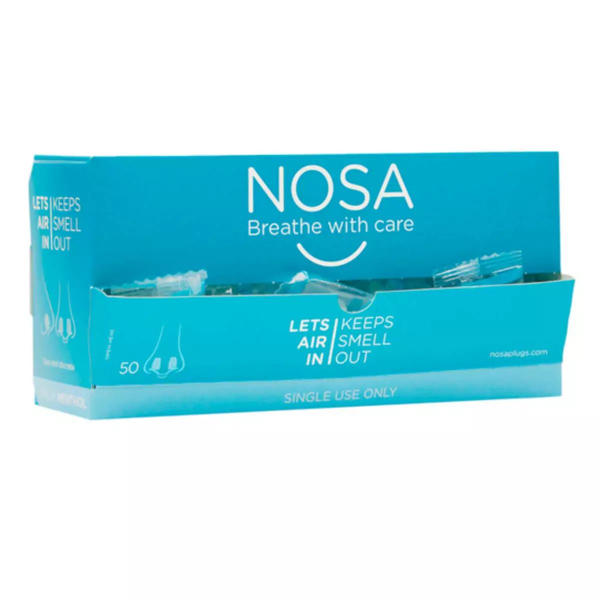  menthol pluggen neusfilters tegen nare geurtjes