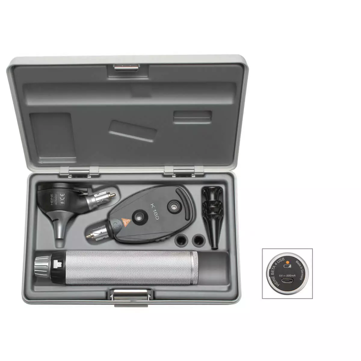  K180 XHL F.O. Otoskop und Ophthalmaloskop im Set