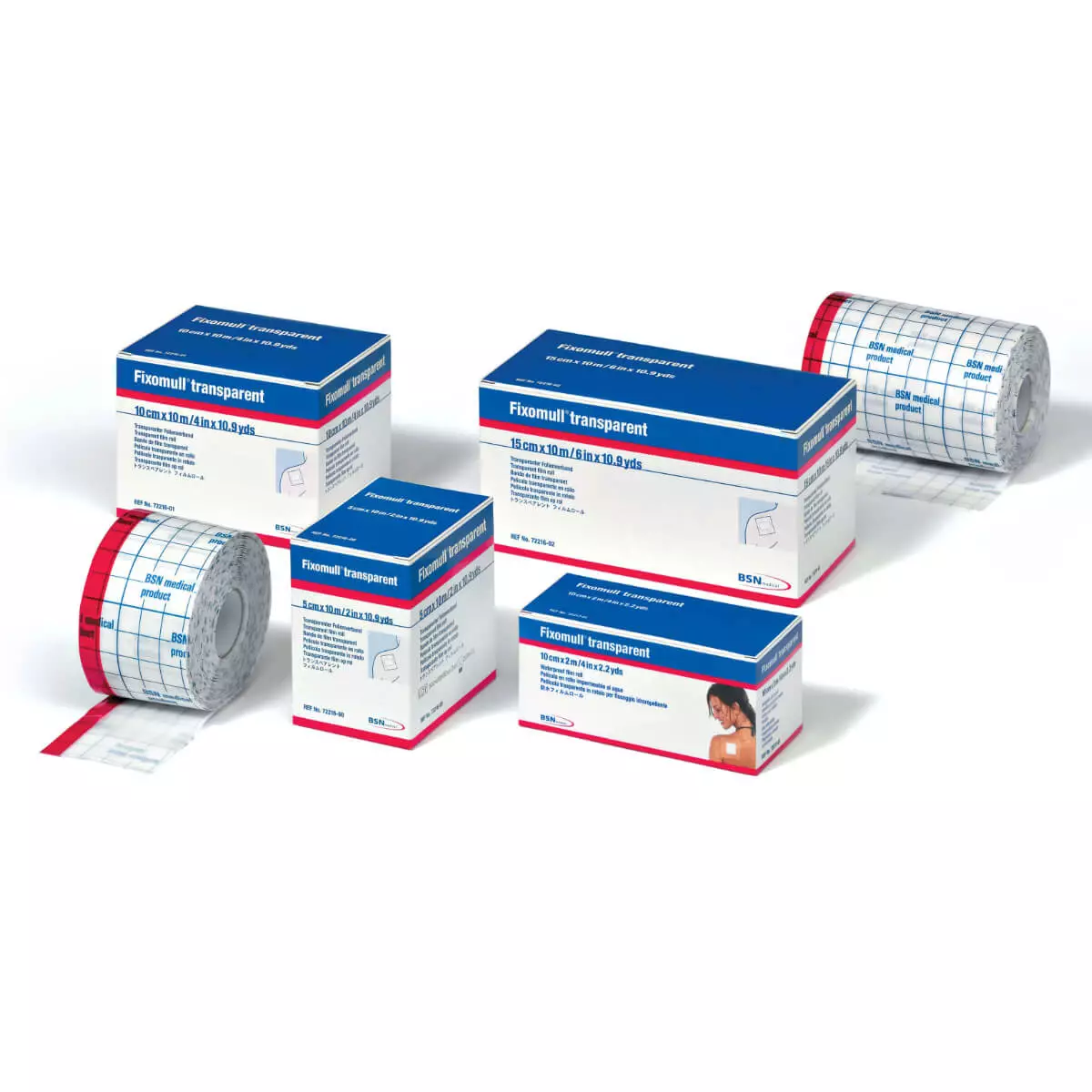  Fixomull transparant Klebemull
