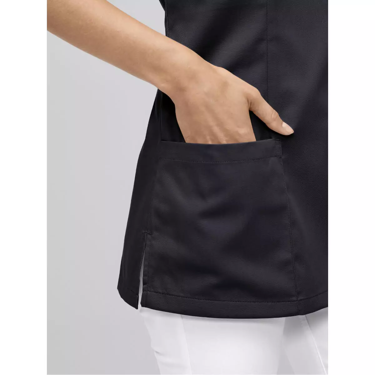 Slip-on tuniek Roma met V-hals voor dames Slip-on tuniek Roma met V-hals voor dames