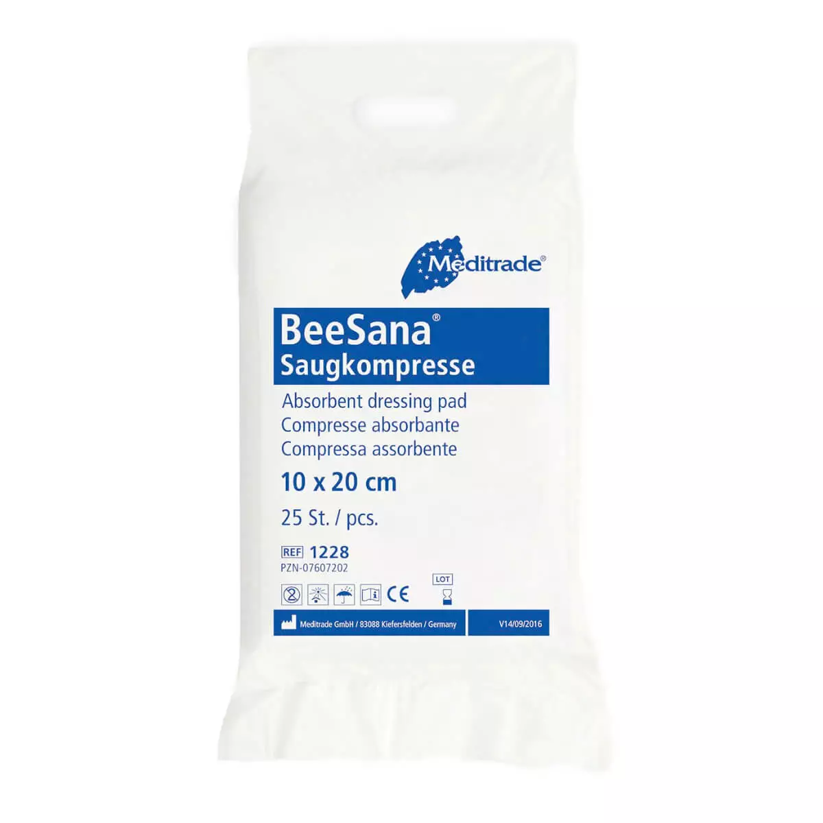  BeeSana niet steriel, absorberend kompres