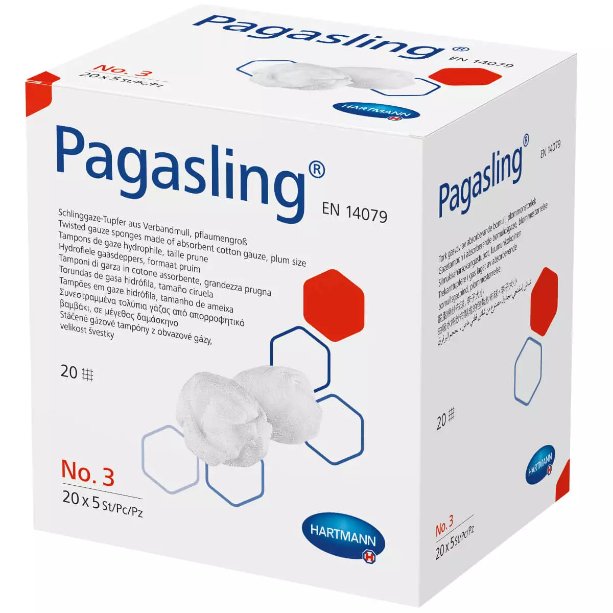 Pagasling steriele loop gauze swabs Pagasling steriele loop gauze swabs