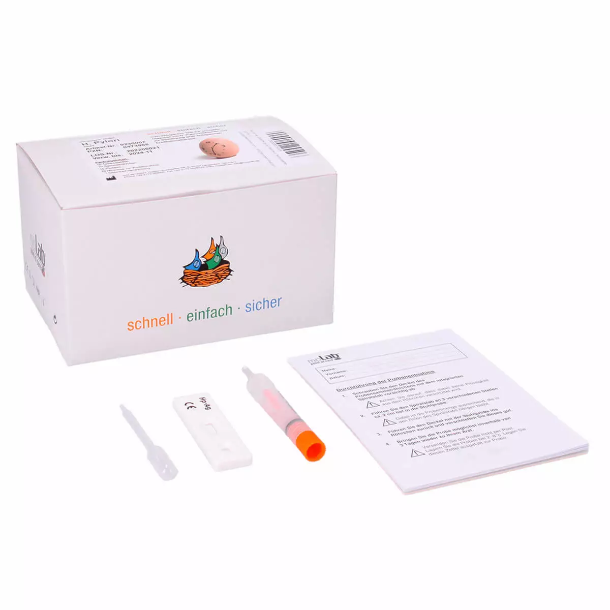  mö-screen Helicobacter pylori ontlastingstest