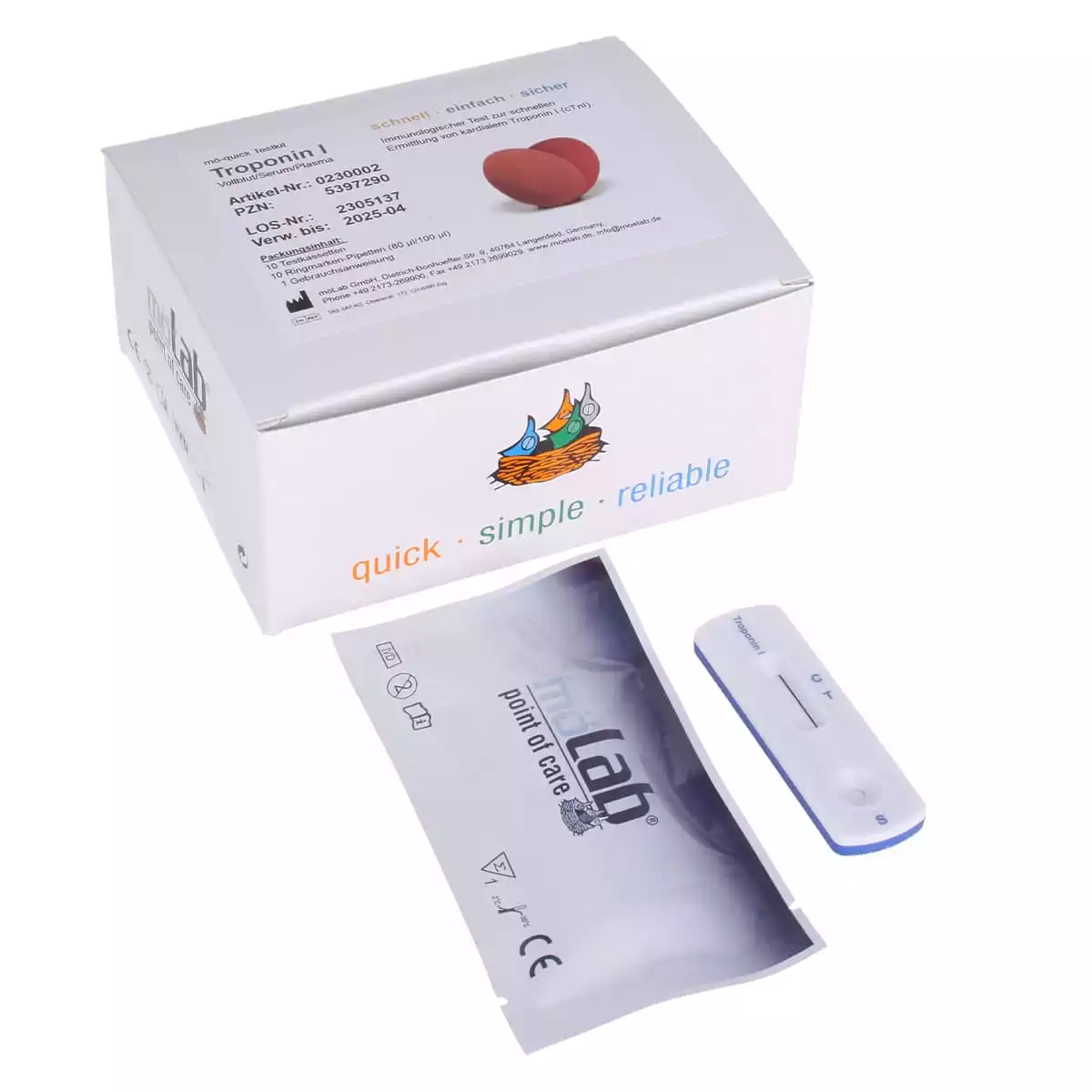  Troponin I Kwalitatieve test
