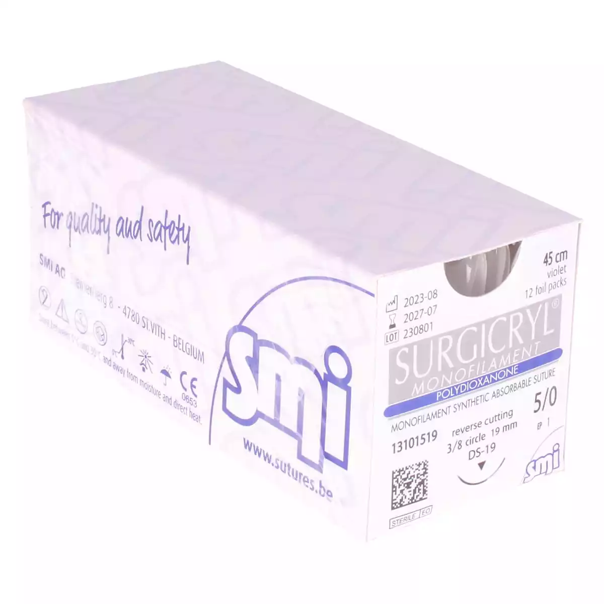 Surgicryl monofilament hechtmateriaal Surgicryl monofilament hechtmateriaal