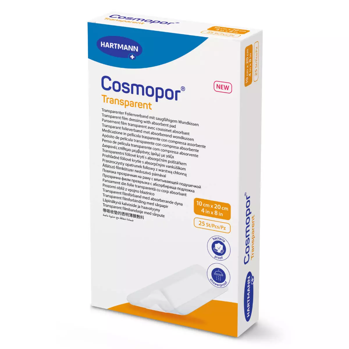 Cosmopor transparante folieverband Cosmopor transparante folieverband