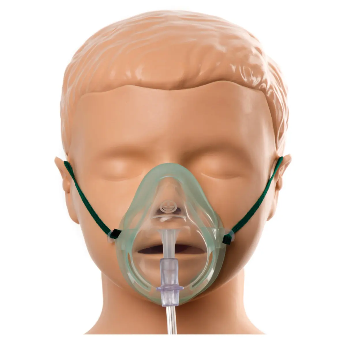 EcoLite-zuurstofmasker, gemiddelde concentratie EcoLite-zuurstofmasker, gemiddelde concentratie