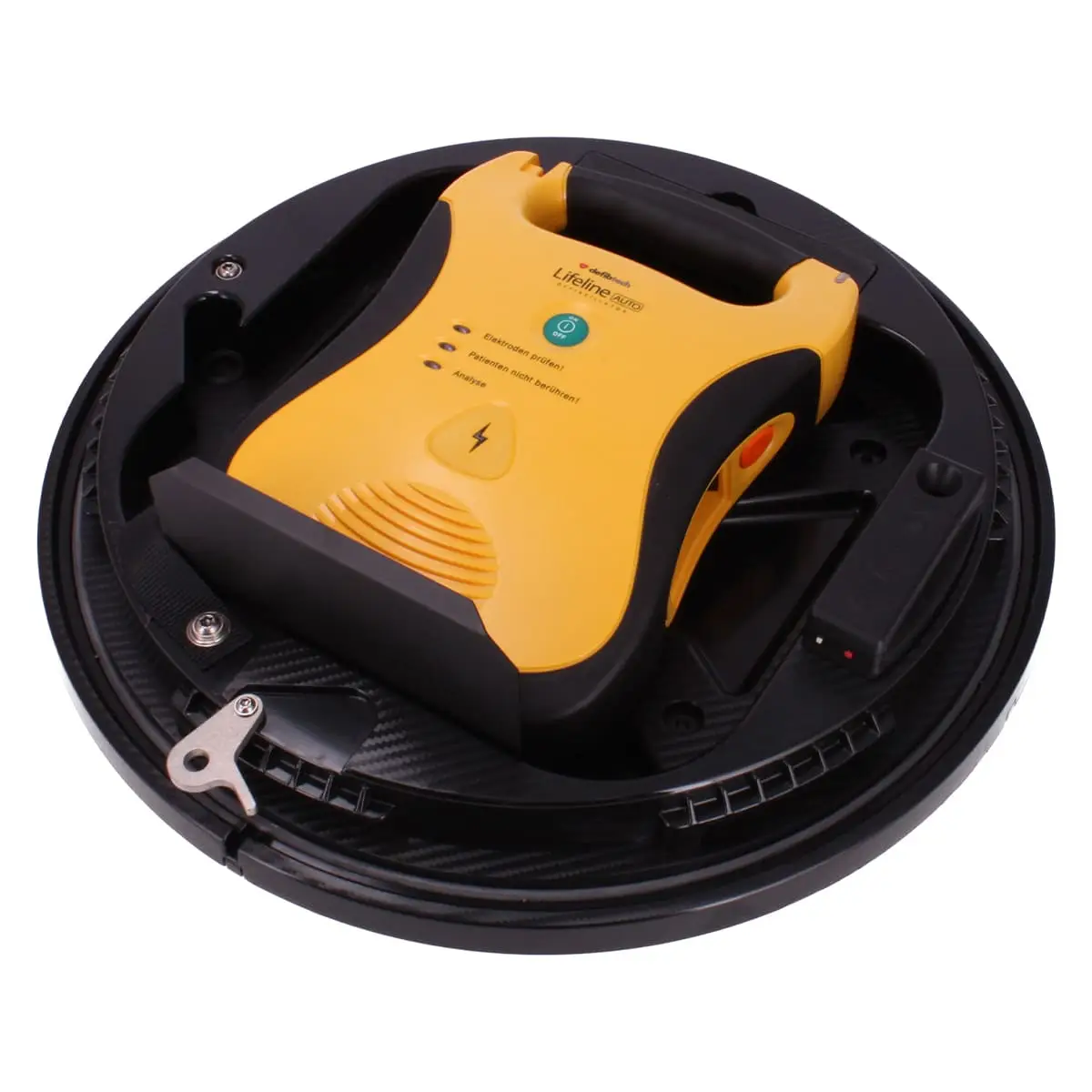  AED ronde kast met alarm