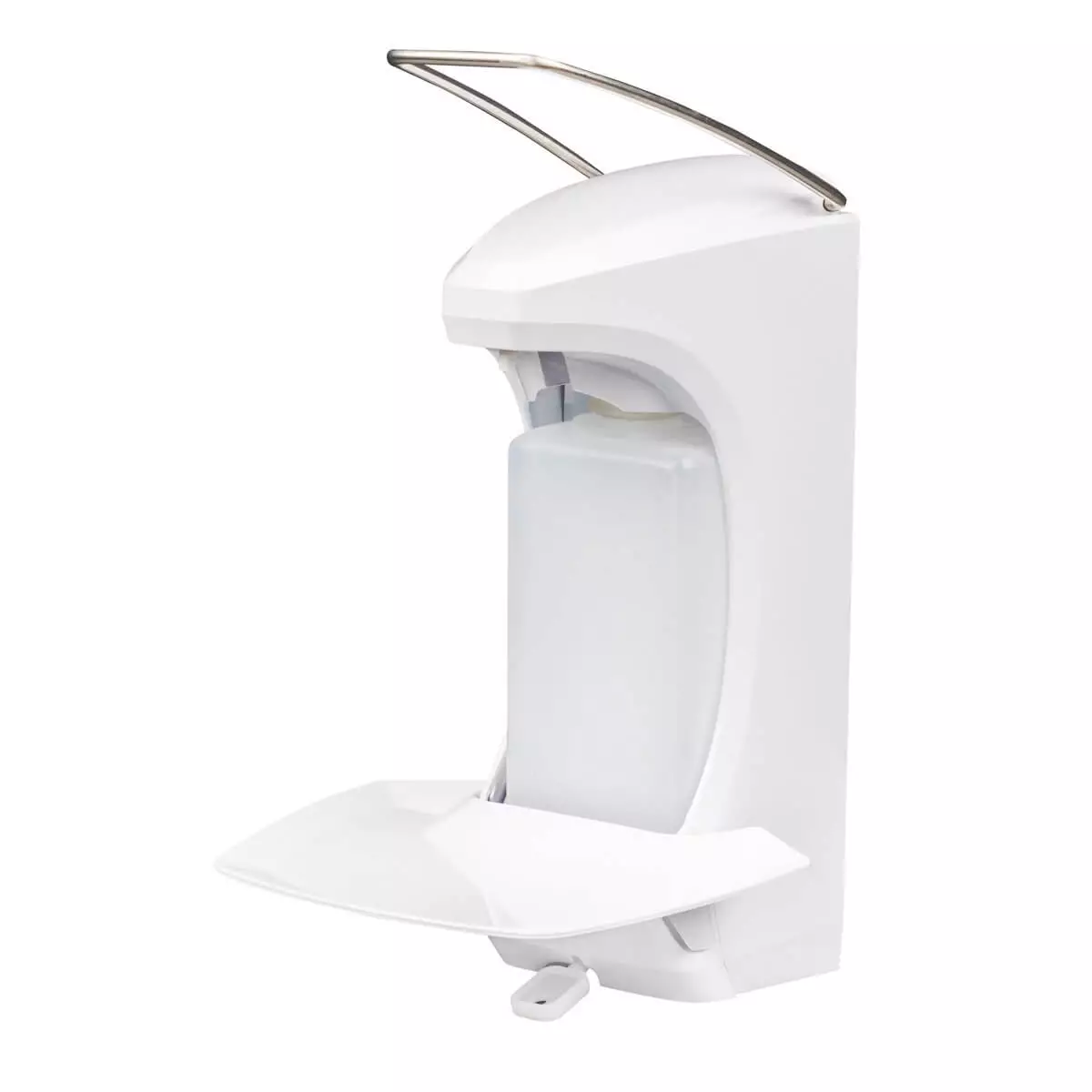  RX 5 M Handmatige wanddispenser met witte lekbak