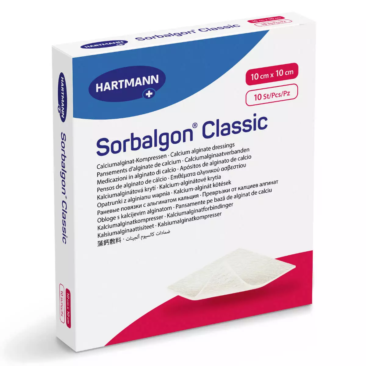  Sorbalgon Klassiek Alginat-Kompresse