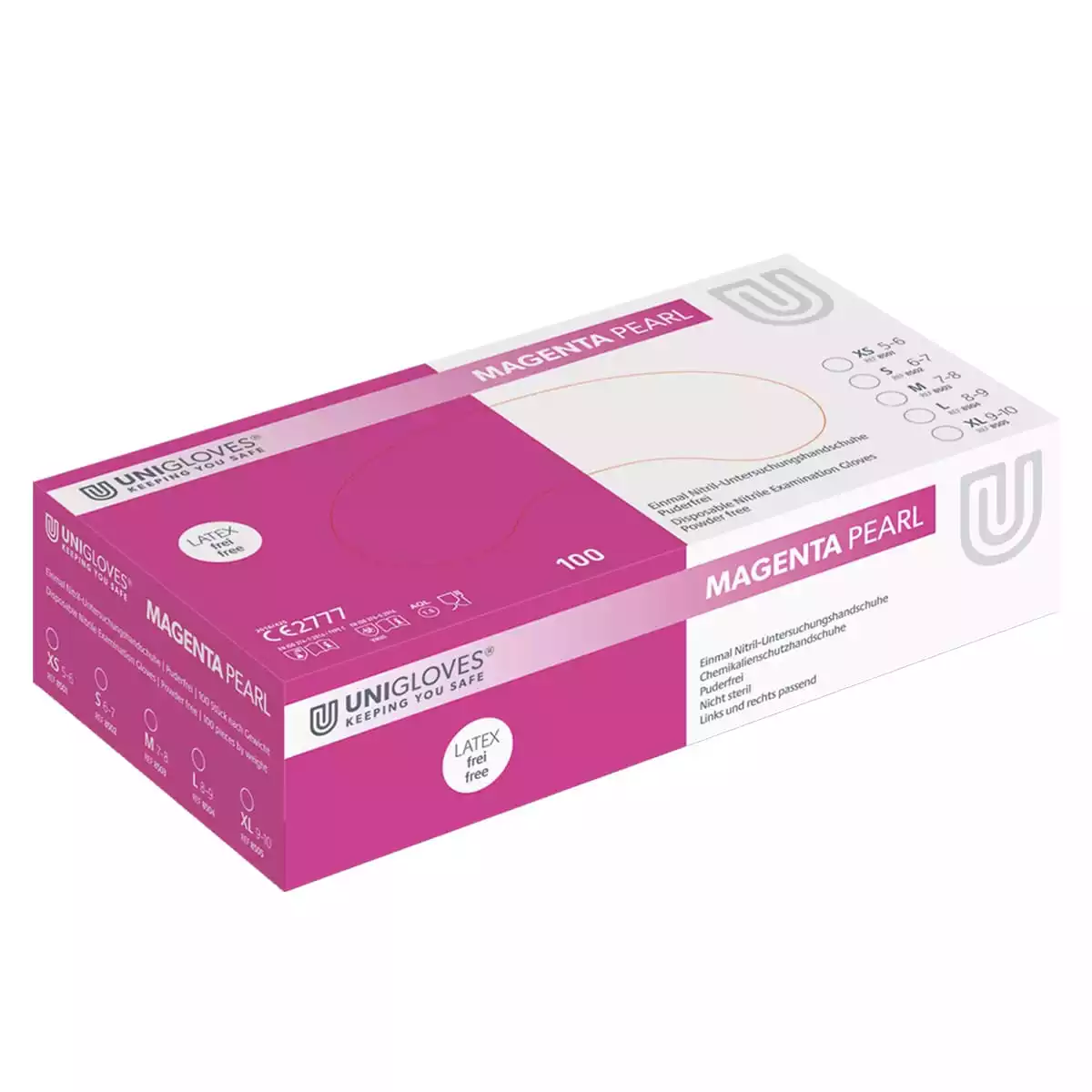 Pearl Poedervrije Nitril Handschoenen Pearl Poedervrije Nitril Handschoenen