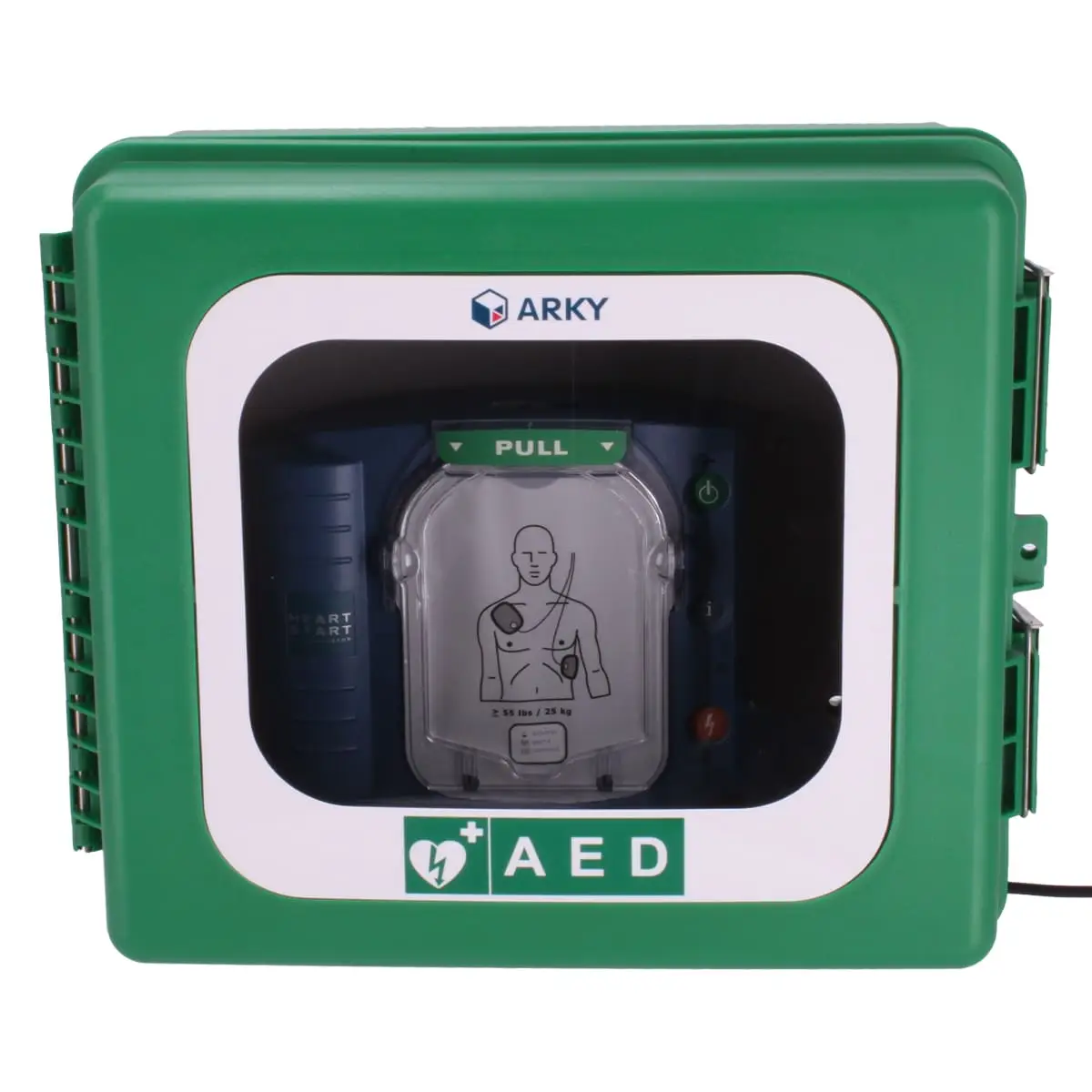  AED-kast voor buiten met alarm 