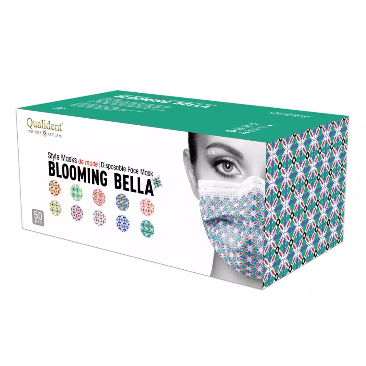  Medisch beschermend masker type IIR met print in modieuze stijl