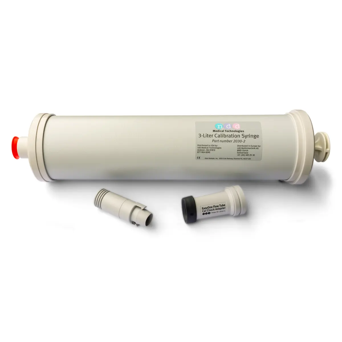 Kalibratiepomp voor spirometers Kalibratiepomp voor spirometers