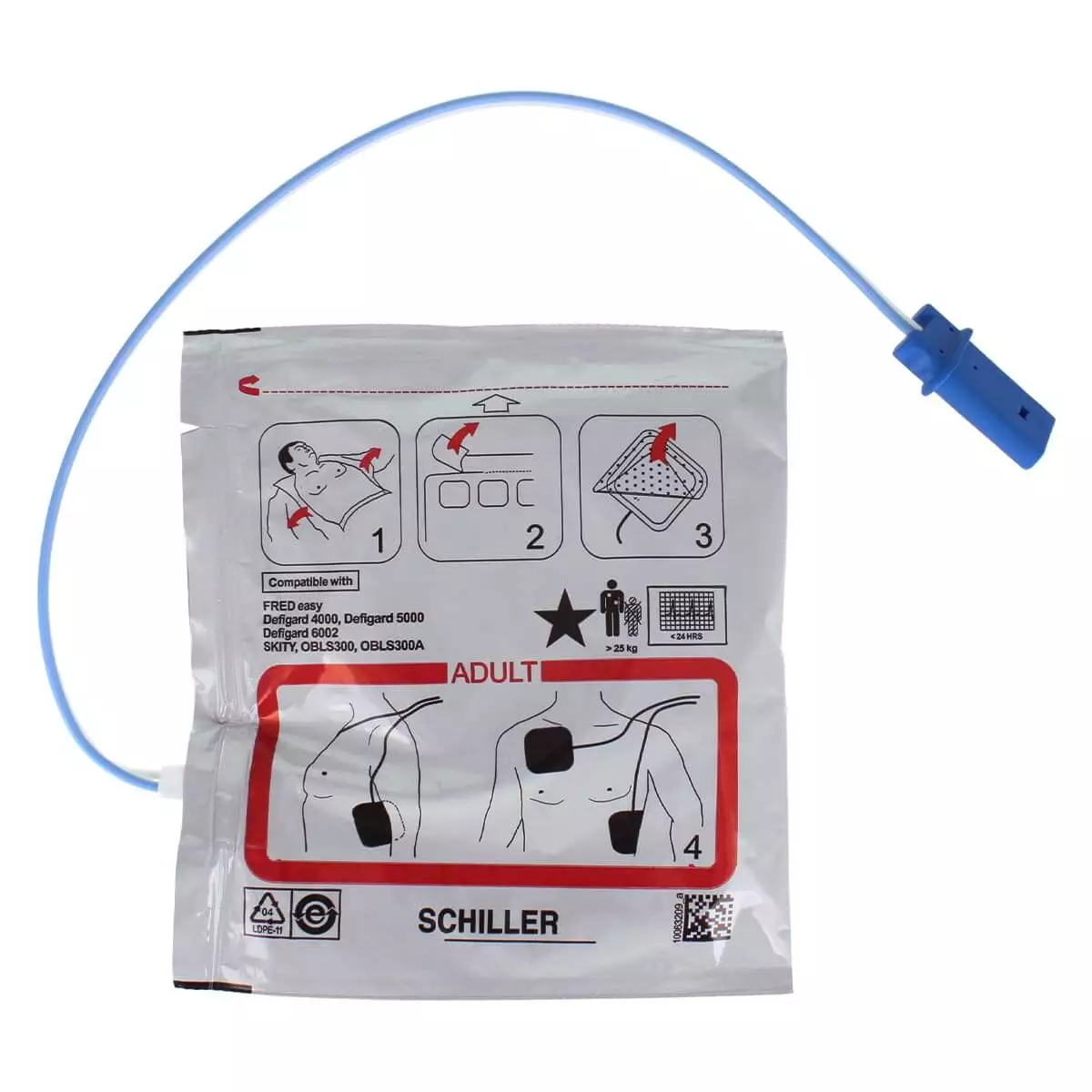  Elektroden voor FRED easy defibrillatoren