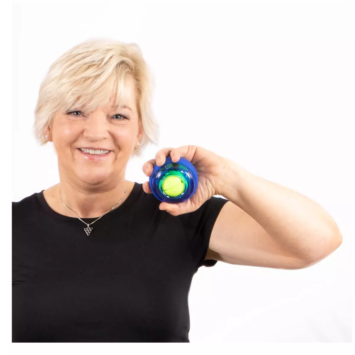  Spaceball handtrainer met oefeninstructies
