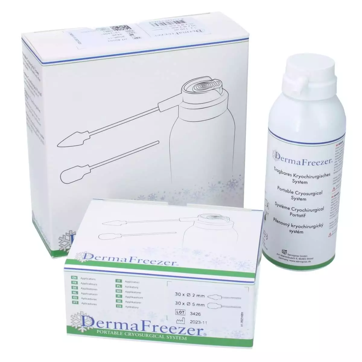  Dermafreezer set