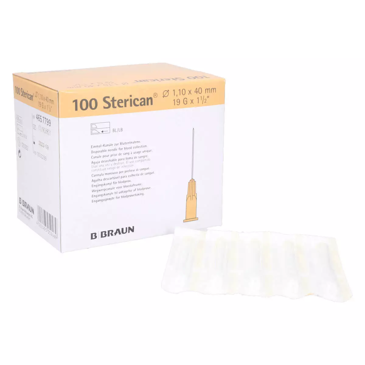  Sterican canules voor bloedafname