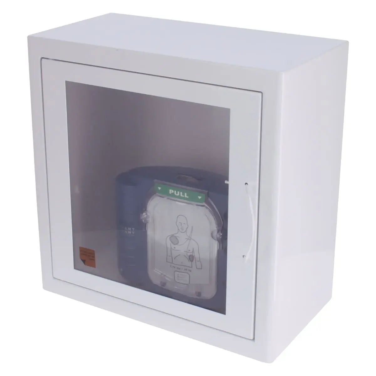  AED-kast met alarm voor gebruik binnen 