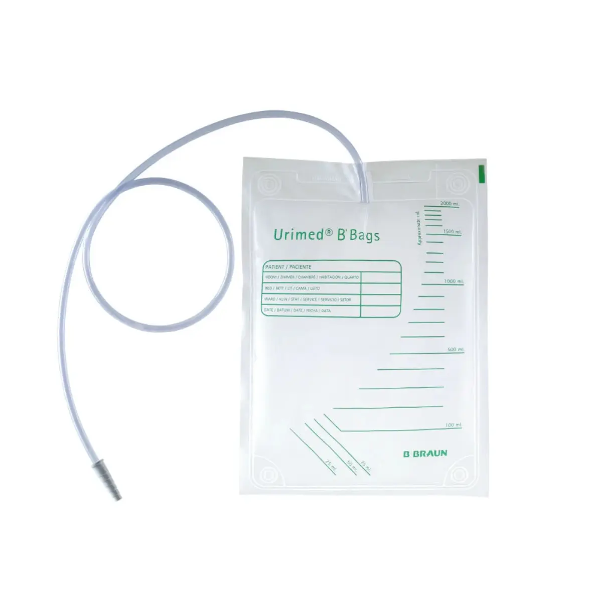Urimed B’Bags urine- en sekreetzakken met terugstroombeveiliging, niet-steriel Urimed B’Bags urine- en sekreetzakken met terugstroombeveiliging, niet-steriel