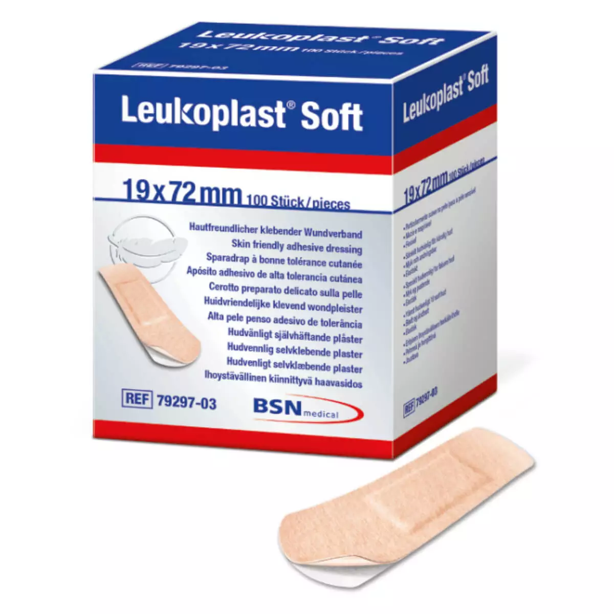  Leukoplast Zachte Wond Strips