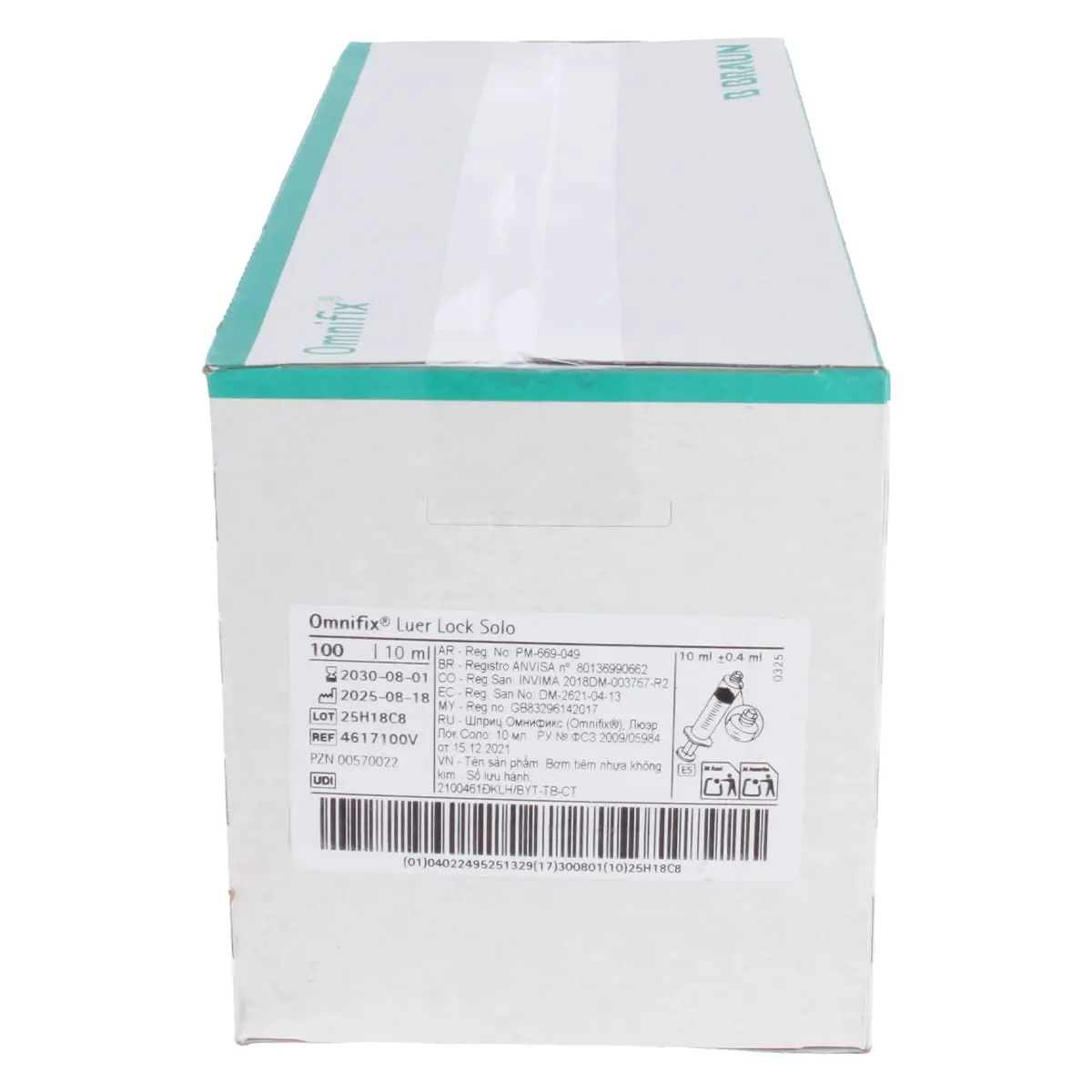 Omnifix Luer Lock Solo wegwerpspuiten Omnifix Luer Lock Solo wegwerpspuiten