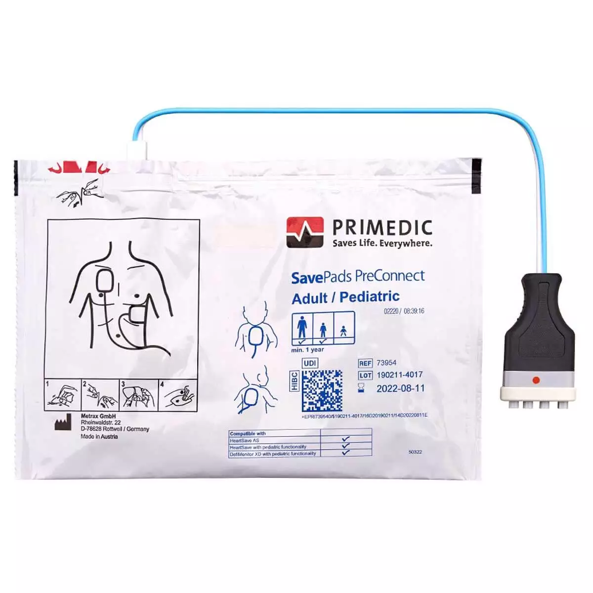  SavePads PreConnect elektrodenset