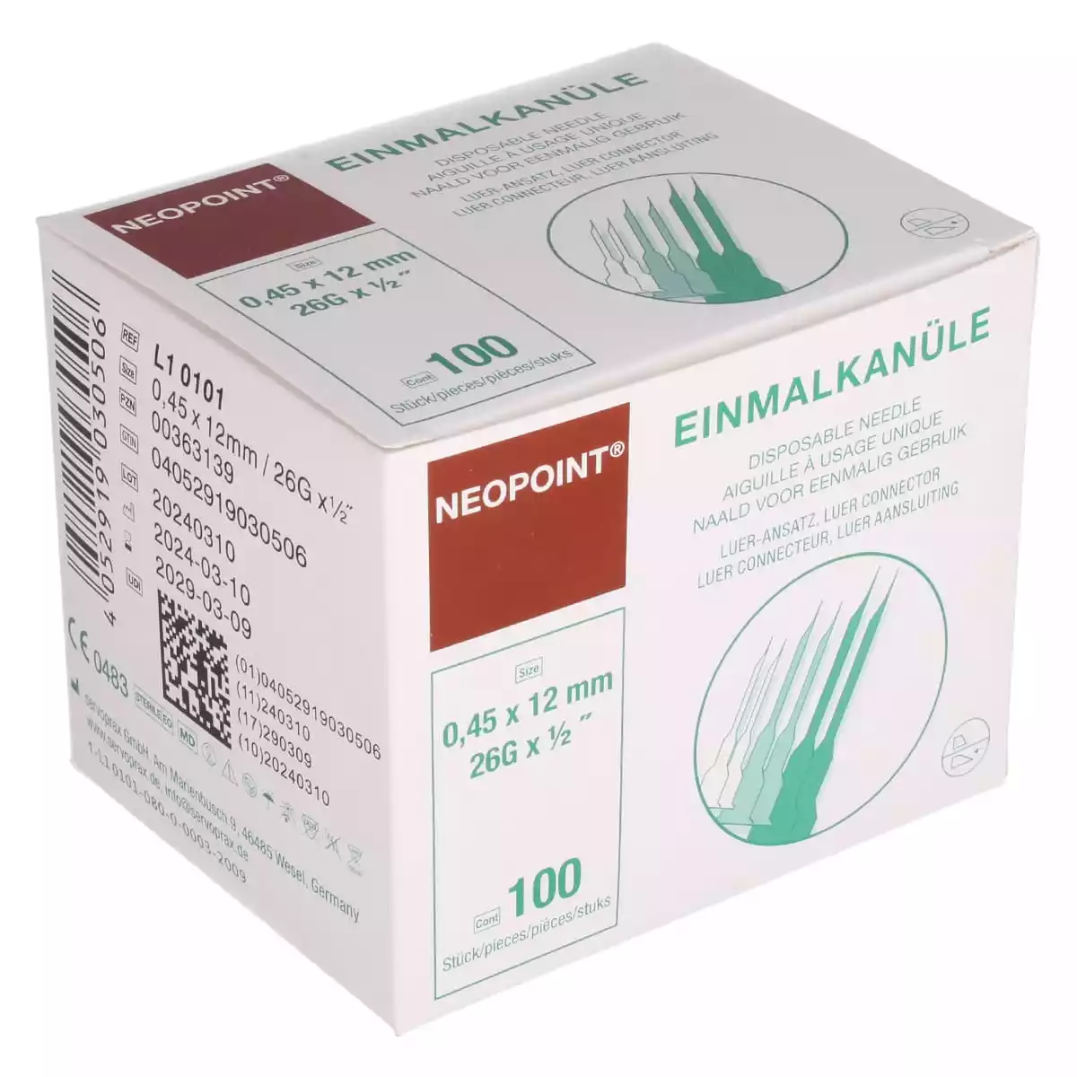  Neopoint canule speciale maat