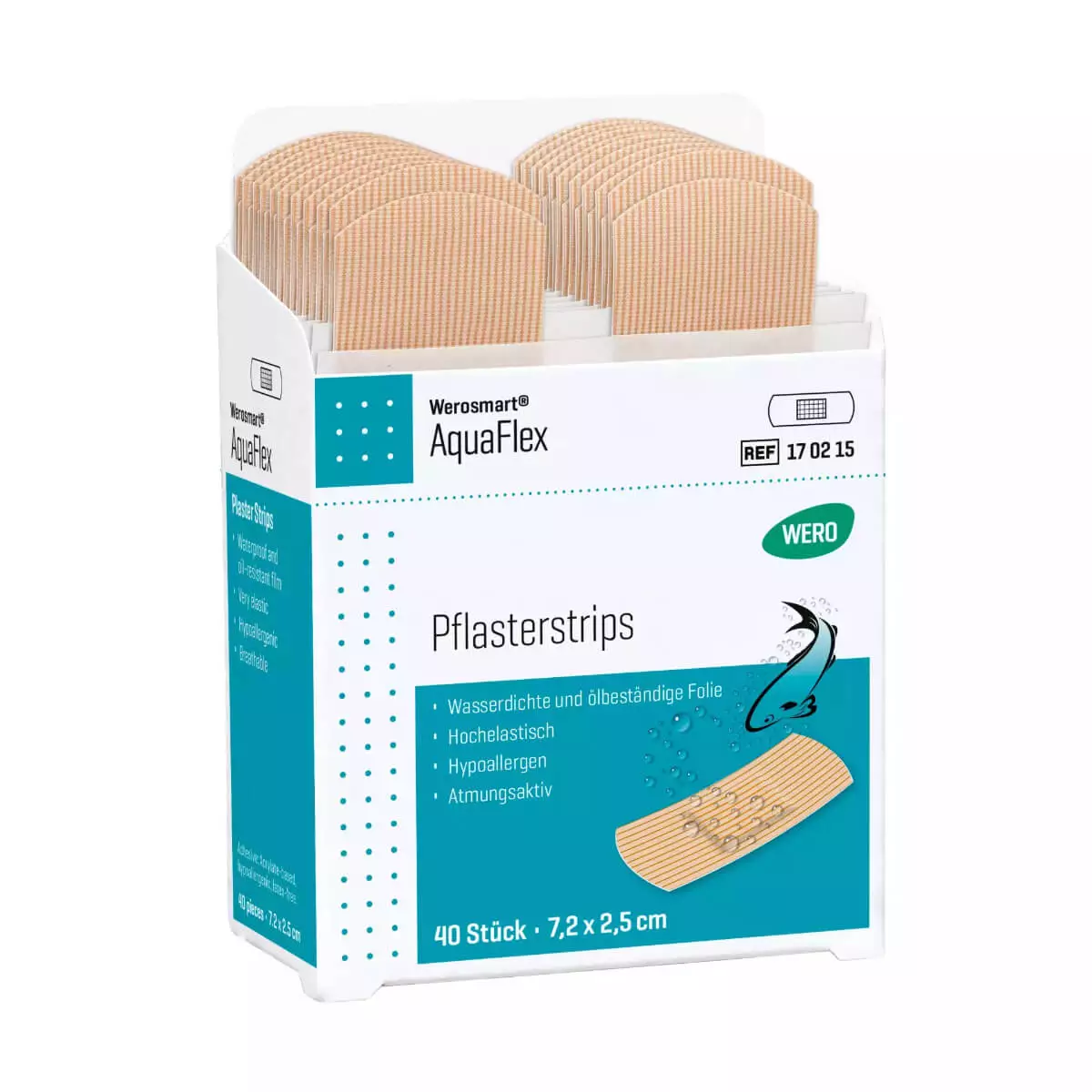  Werosmart AquaFlex pleisterdoosjes voor dispensers