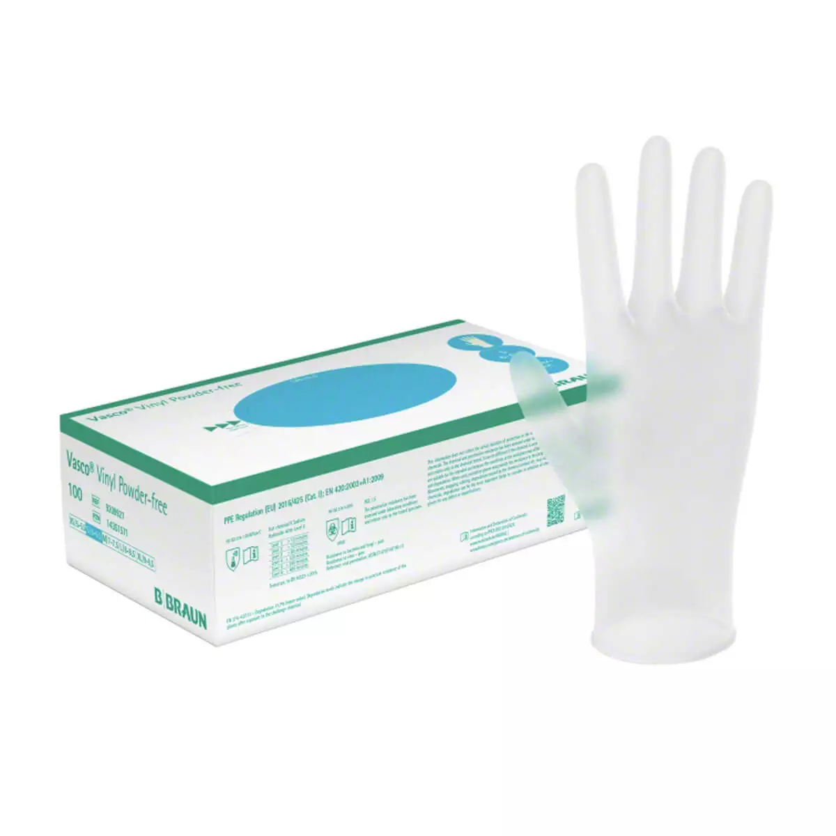  Vasco Vinyl-Handschoenen - poedervrij
