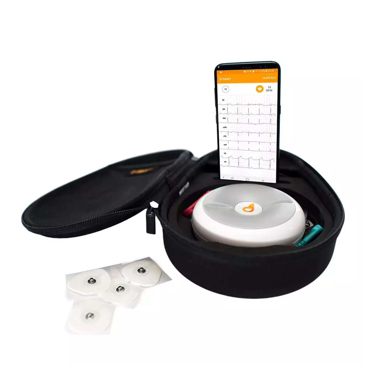  D-Heart - Mobiele 8- en 12-kanaals ECG-eenheid