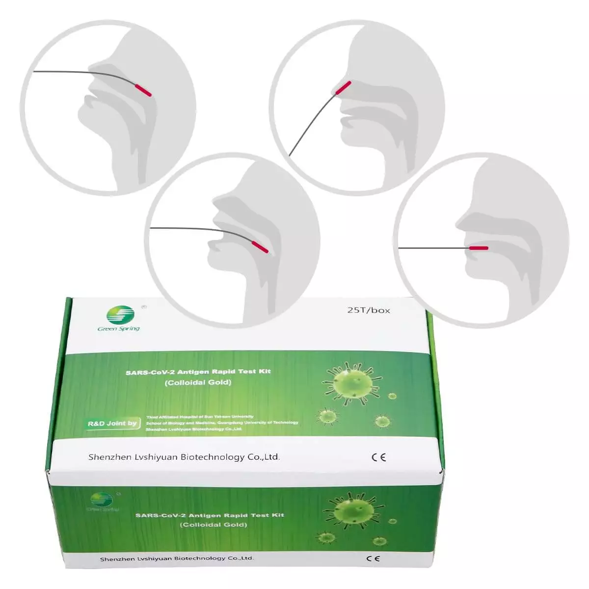  Green Spring SARS-CoV-2 antigeen-sneltest-set