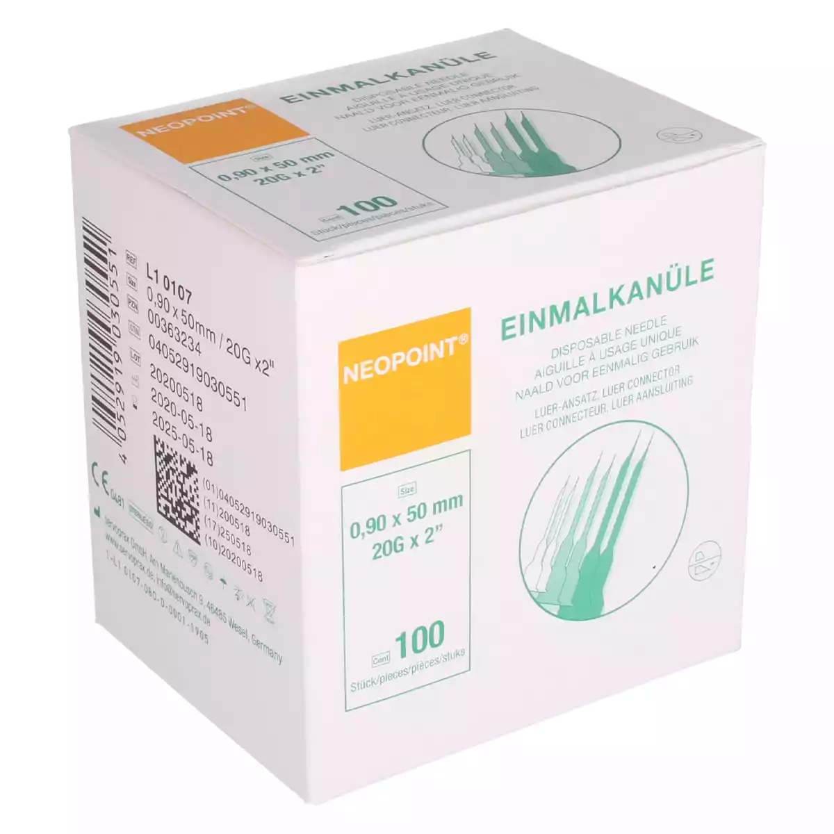  Neopoint canule speciale maat