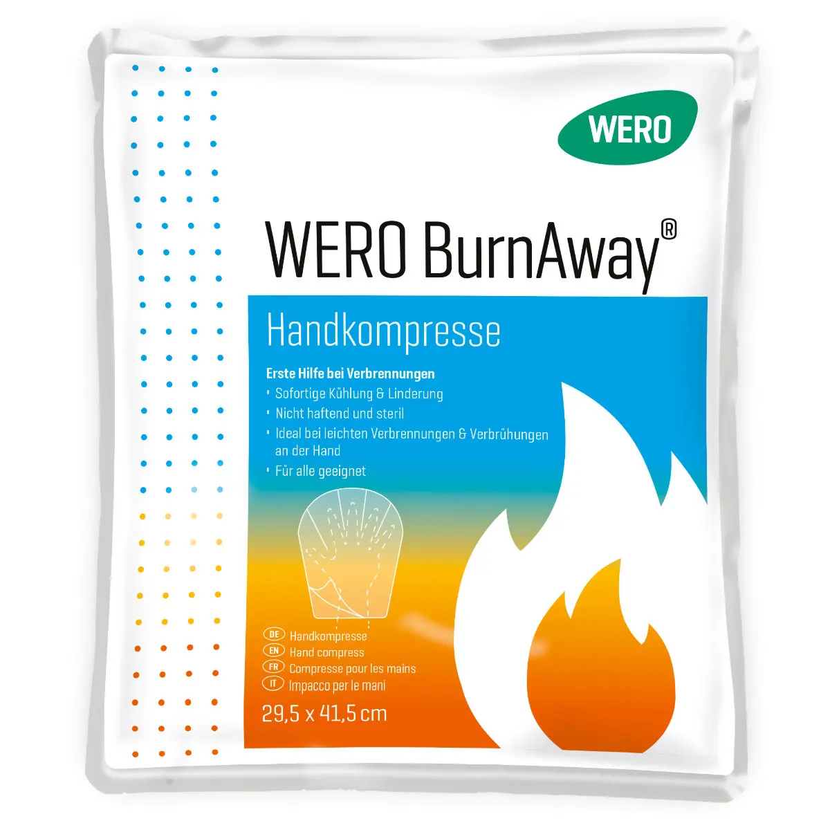  BurnAway handkompres 