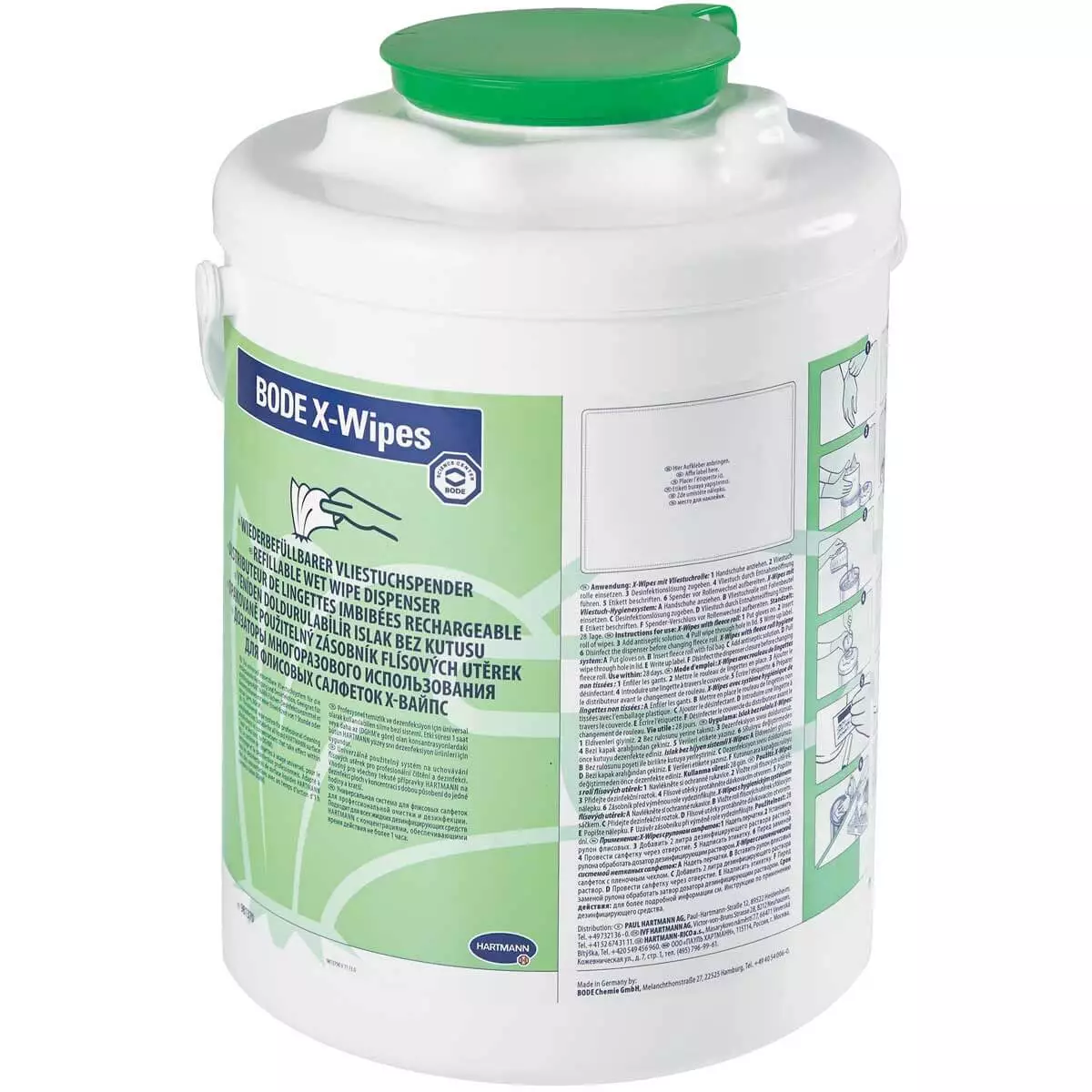  BODE X-Wipes dispenser emmer