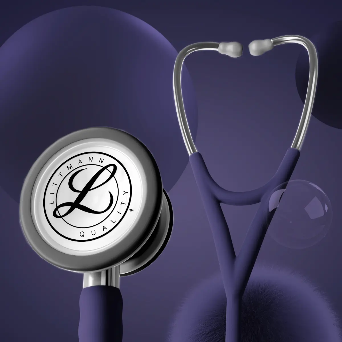 Cardiology IV stethoscoop – slang met satijnen afwerking Cardiology IV stethoscoop – slang met satijnen afwerking