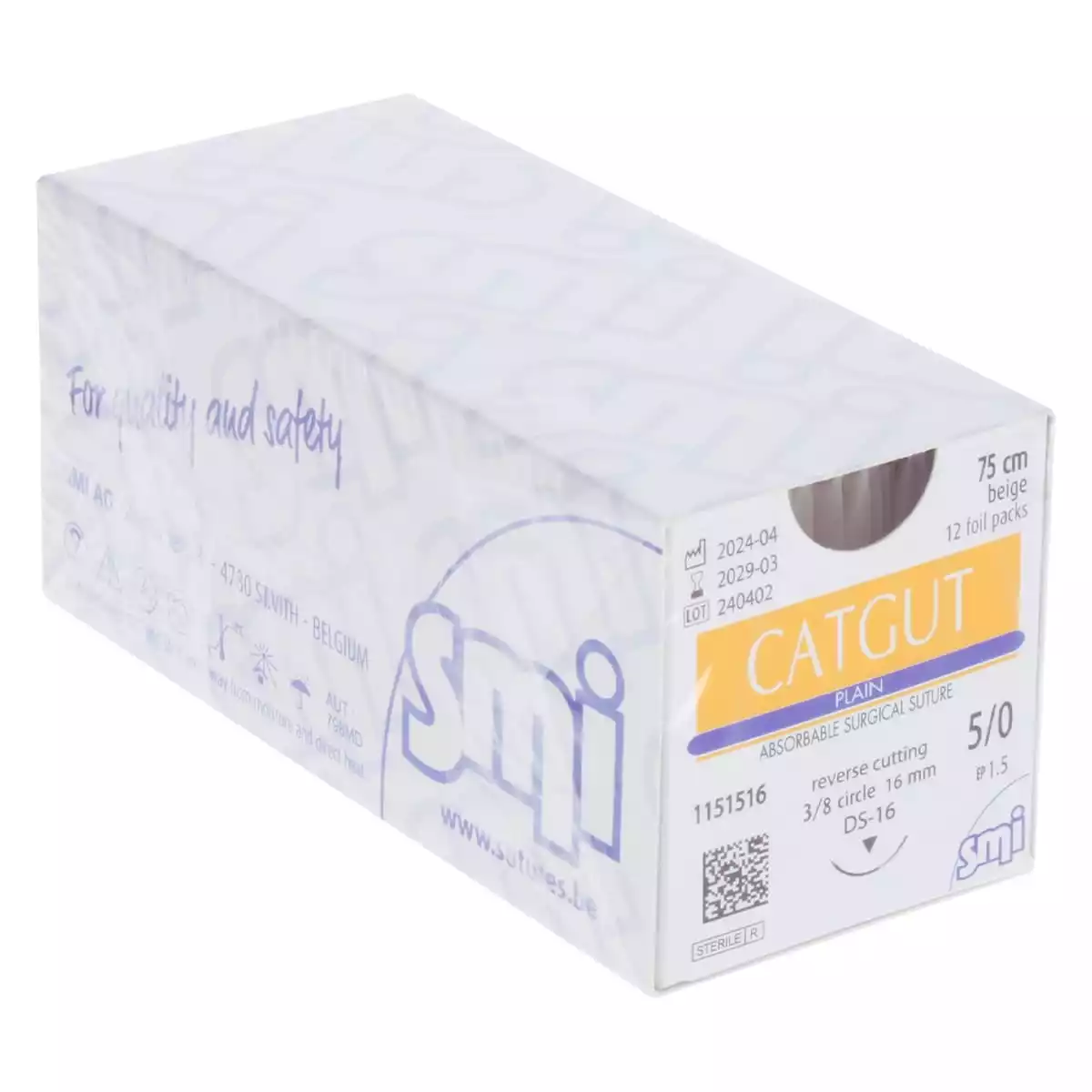 Catgut Plain hechtmateriaal voor diergeneeskundige chirurgie Catgut Plain hechtmateriaal voor diergeneeskundige chirurgie