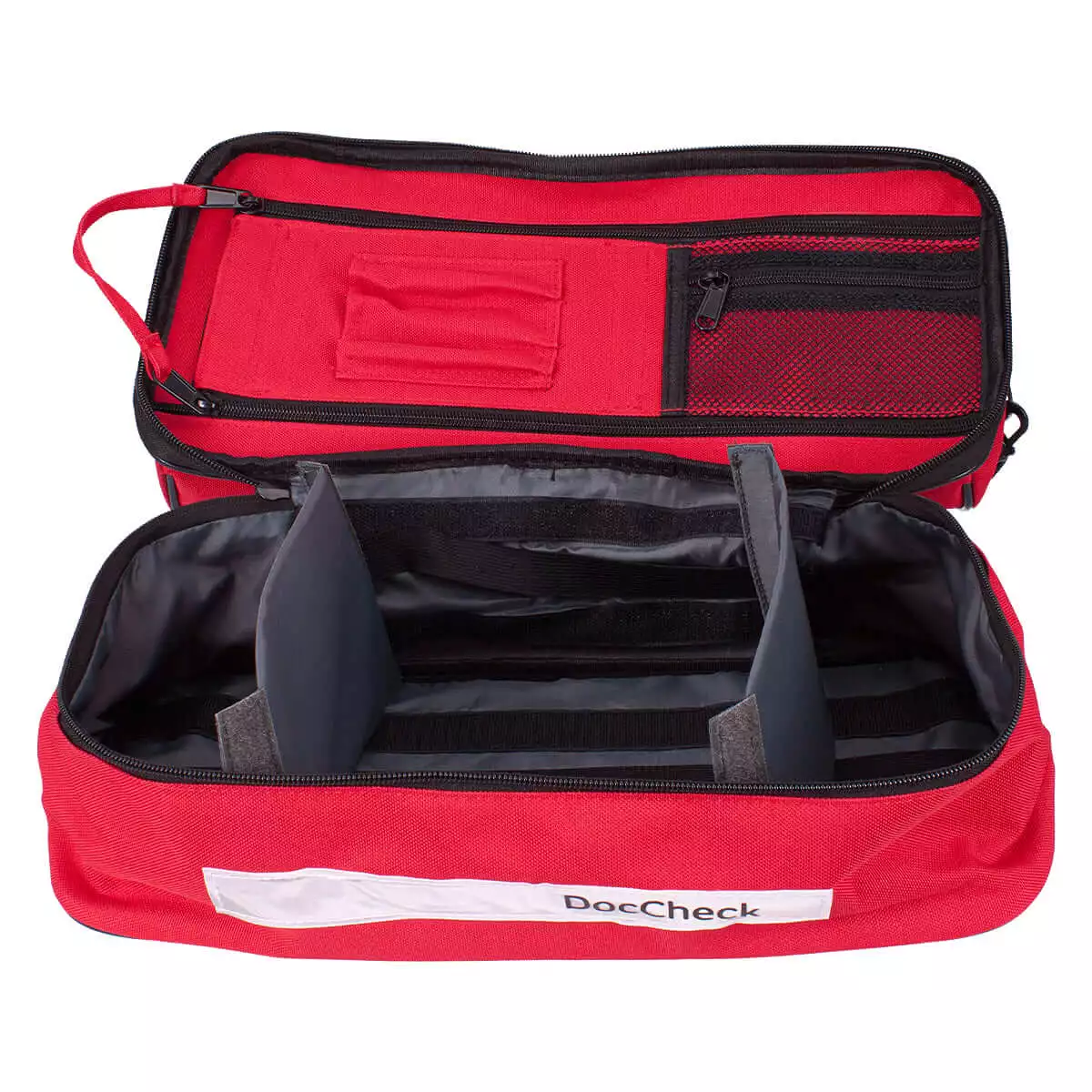  DocCheck "Pack M" Noodtas, zonder vulling, rood