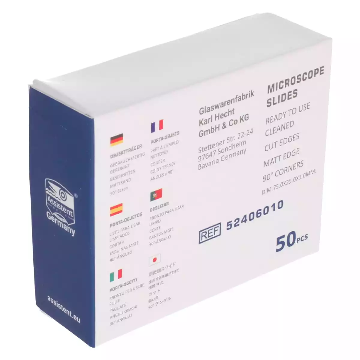 Voorwerpglaasjes met of zonder label Voorwerpglaasjes met of zonder label