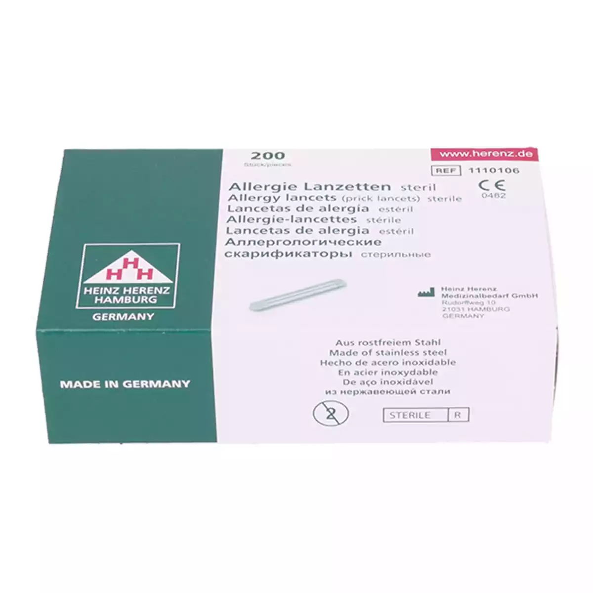  Allergie test lancetten